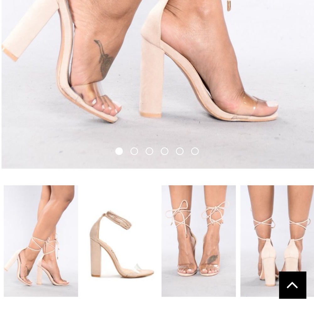BRAND NEW** Fashion Nova heels! Never worn- READ!